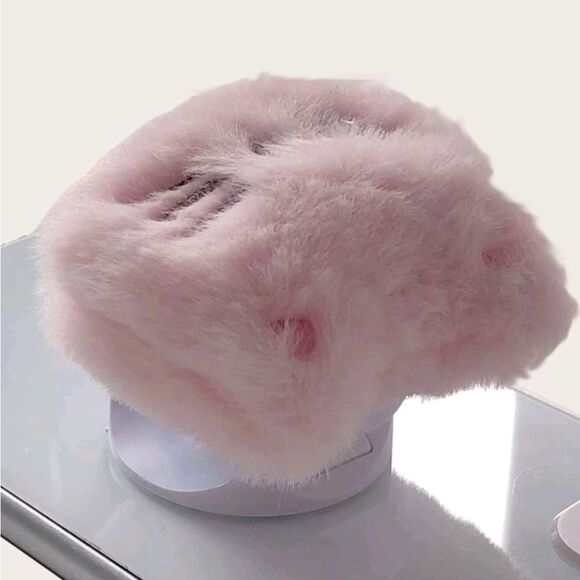 Fluffy Cat Phone Grip - Picture 4 of 6